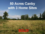 50 Acres Canby Oregon Land for Sale