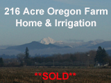 216 Acre Irrigated Willamette Valley Farm