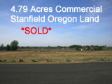 Stanfield Oregon Land for Sale