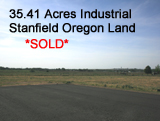 Stanfield Oregon Industrial Land Sale