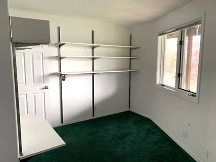 One Bedroom with Office Built-ins