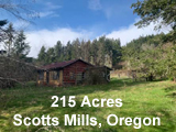 215 Acres in Scotts Mills, Oregon
