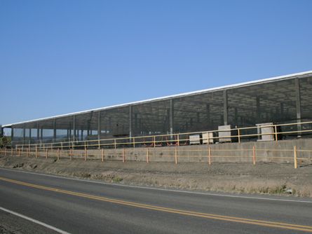 Covered Shipping and Receiving Area