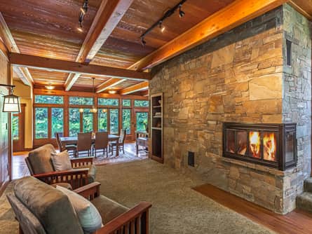 Sitting area off Dining Room