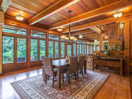 Dining Room overlooking Lake Koinenia