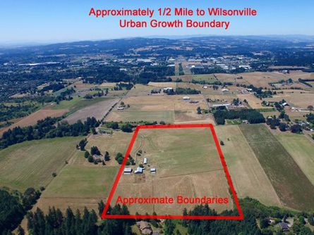 Close to Wilsonville Urban Growth Boundary