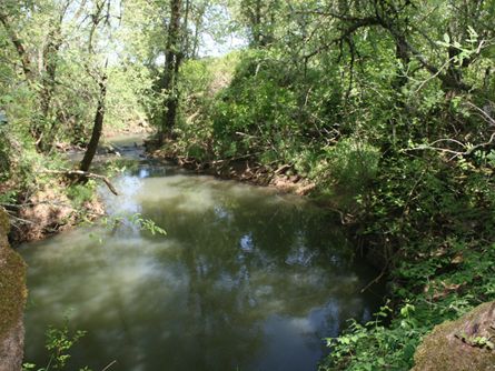 Frontage on Deer Creek with swimming hole